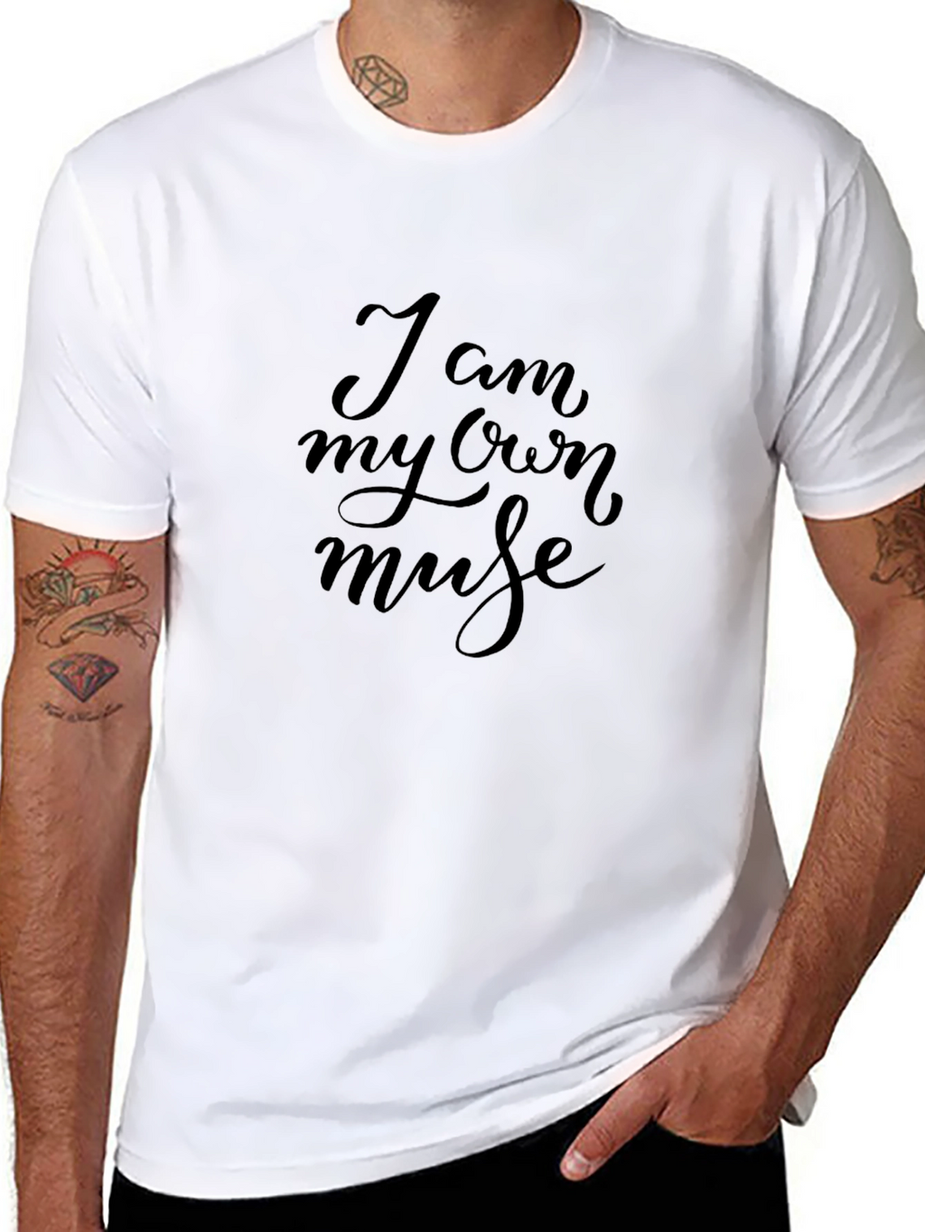 I Am My Own Muse - Unisex Cotton Tee