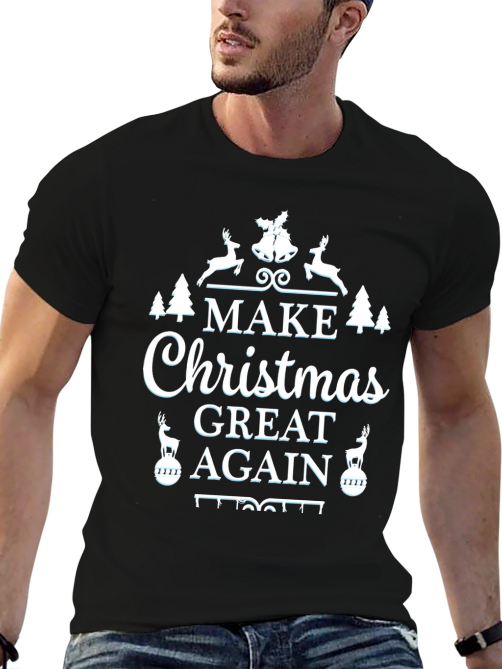 Make Christmas Great Again Graphic Tee