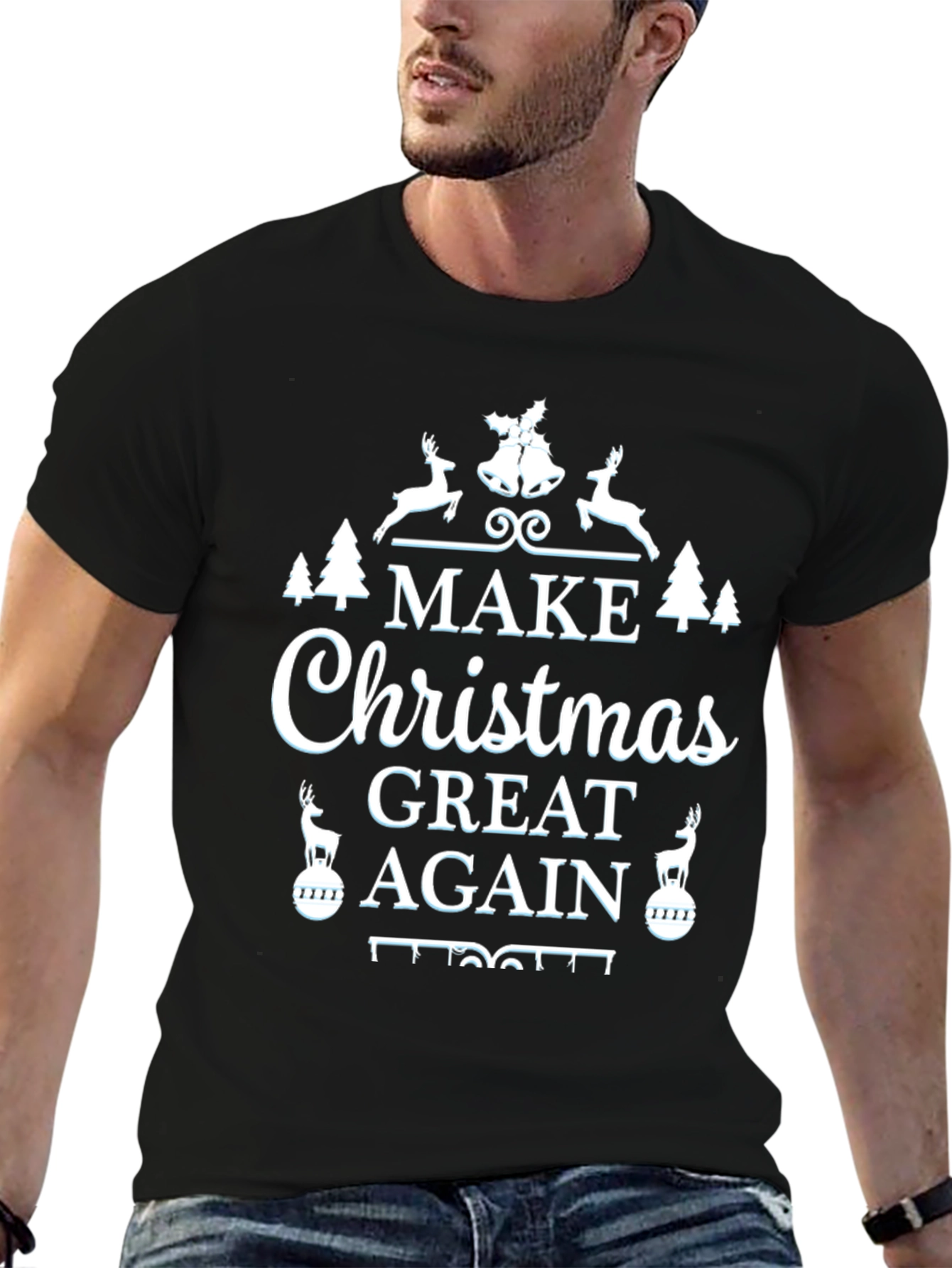 Make Christmas Great Again Graphic Tee