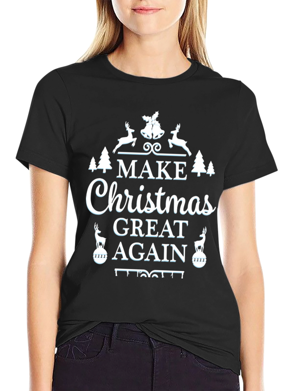 Make Christmas Great Again Graphic Tee