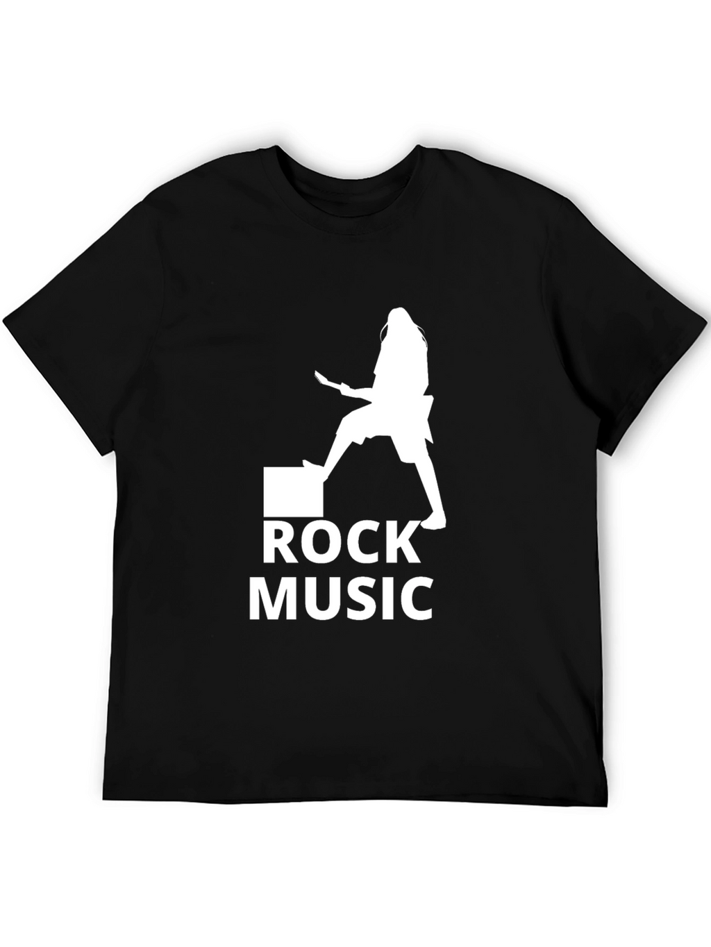 Rock Music Guitarist Graphic T-Shirt