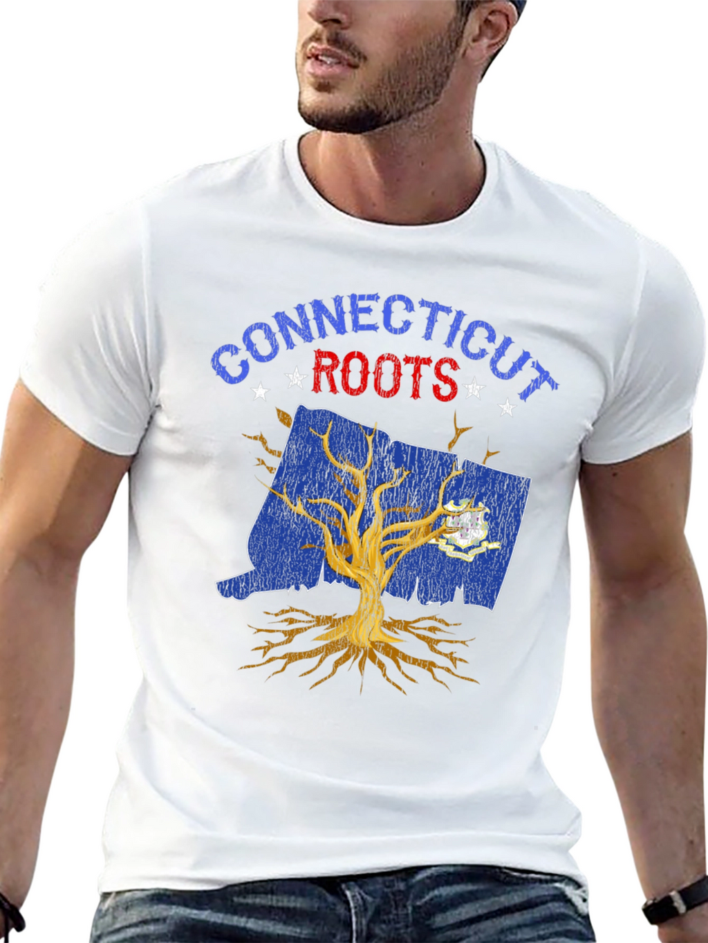Connecticut Roots Graphic T-Shirt