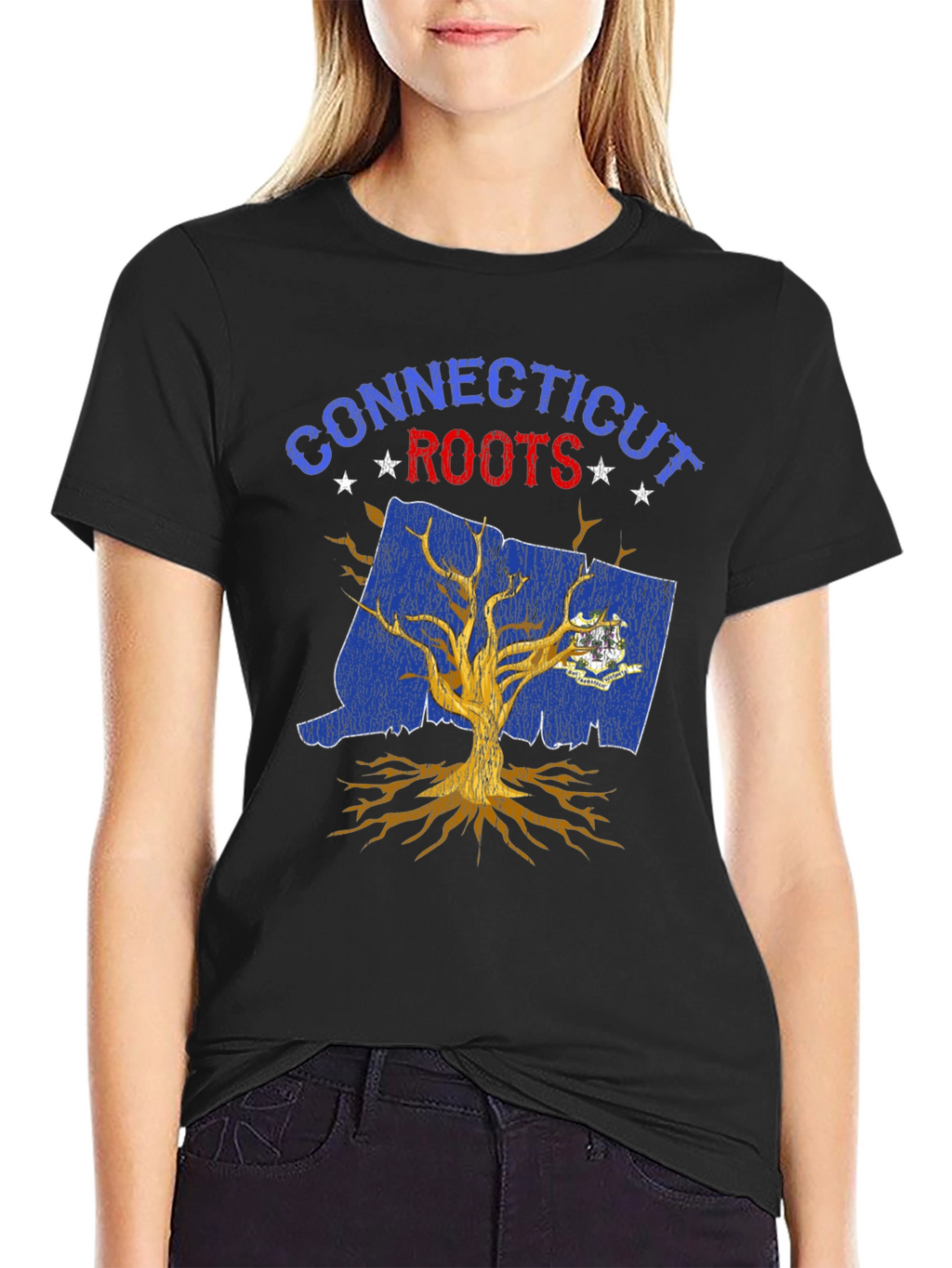 Connecticut Roots Graphic T-Shirt
