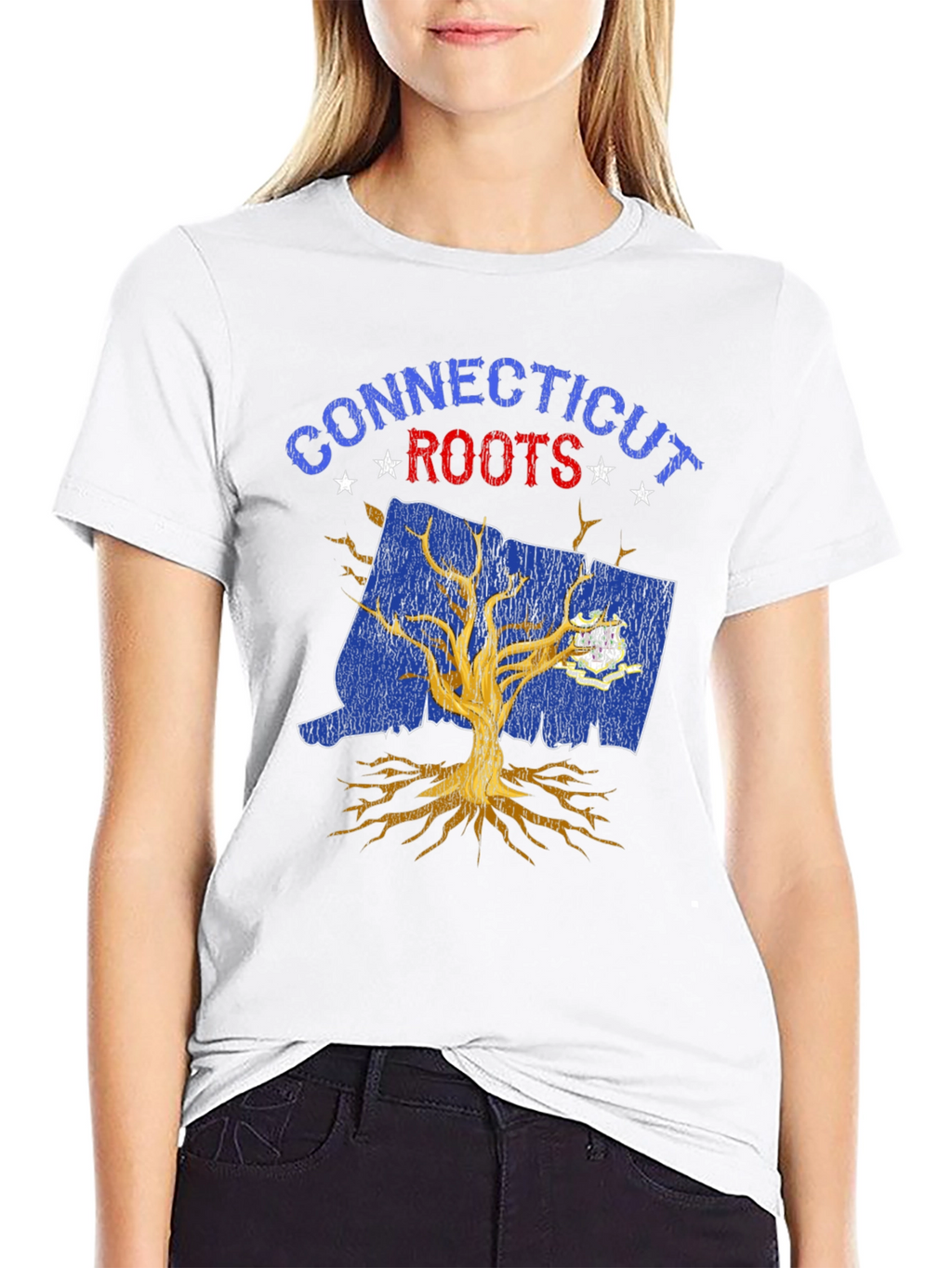 Connecticut Roots Graphic T-Shirt