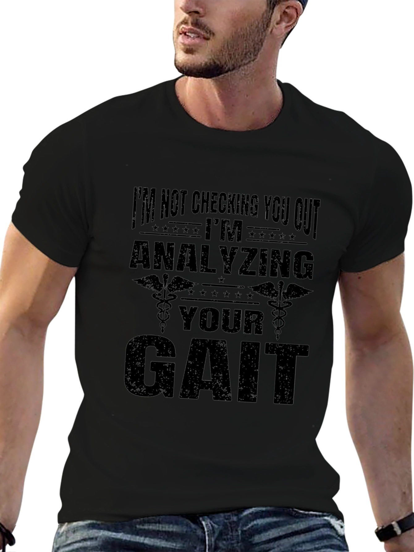 Analyzing Your Gait Funny Graphic T-Shirt