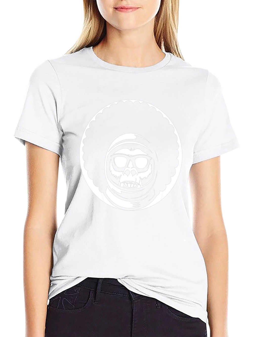 Astro Ape Black T-Shirt - Unique Graphic Tee