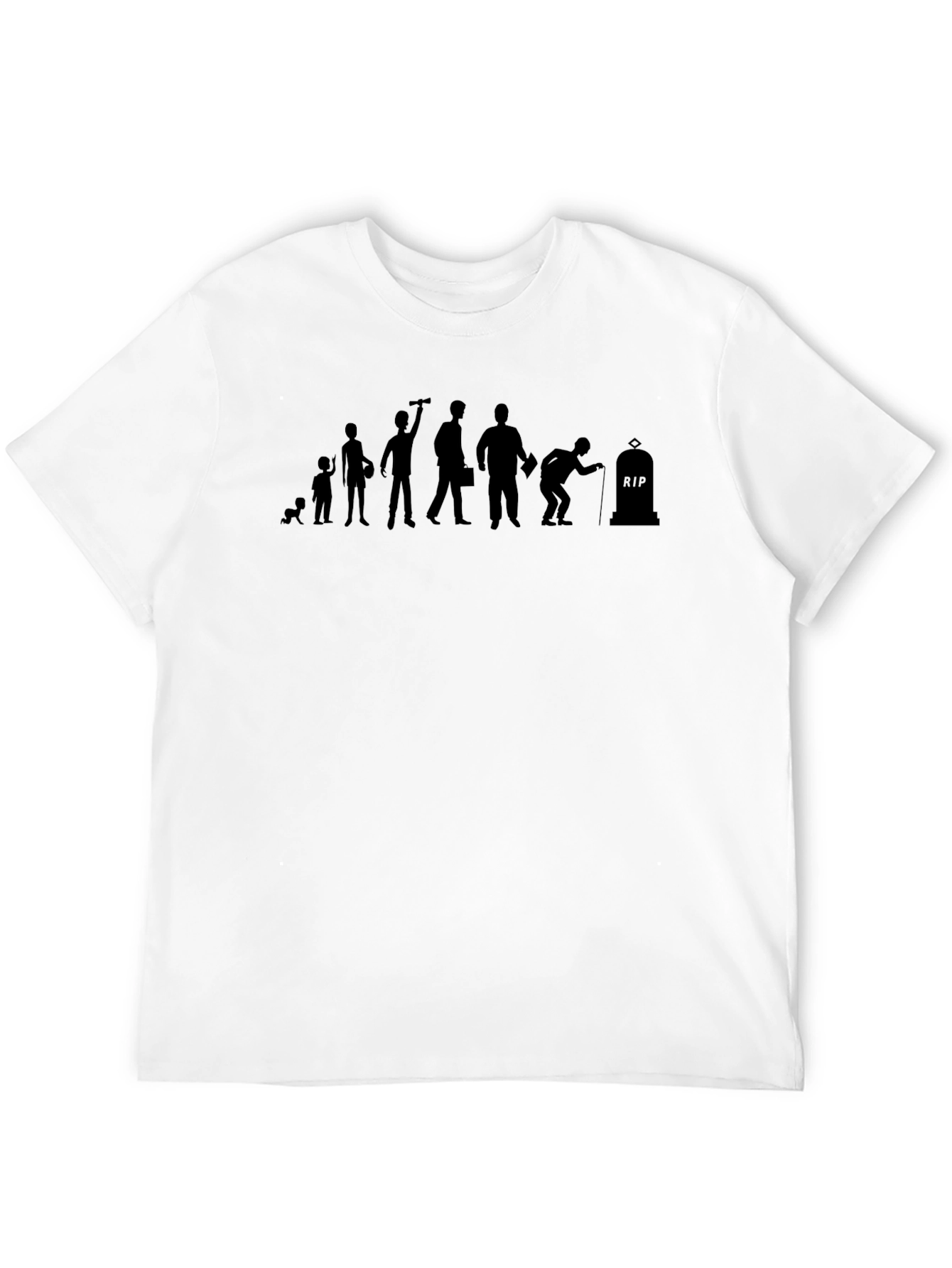 Evolution of Man Funny T-Shirt