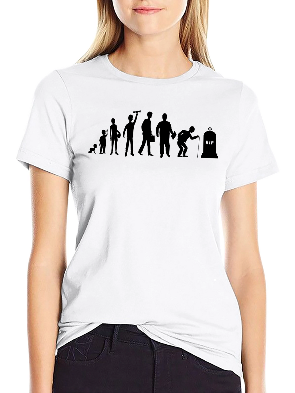 Evolution of Man Funny T-Shirt