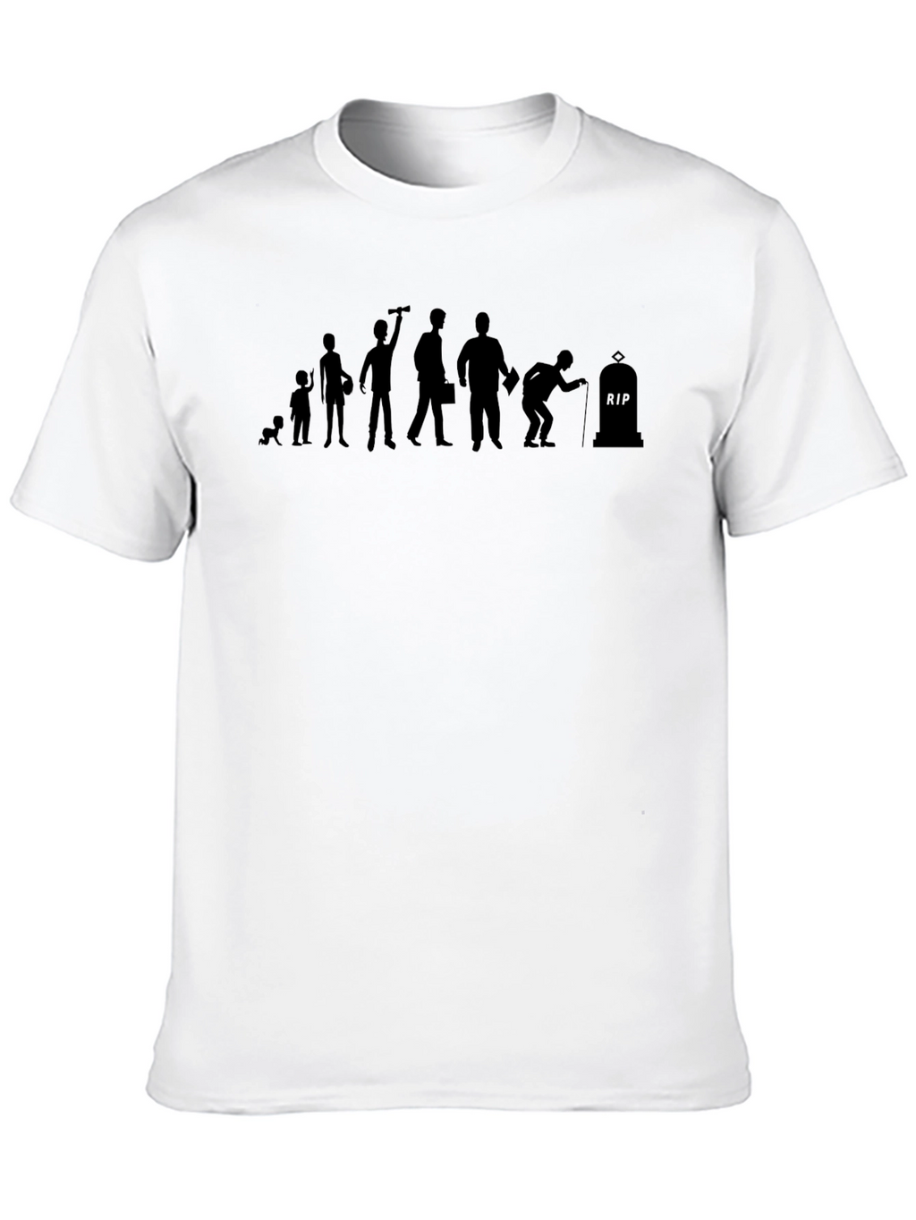 Evolution of Man Funny T-Shirt