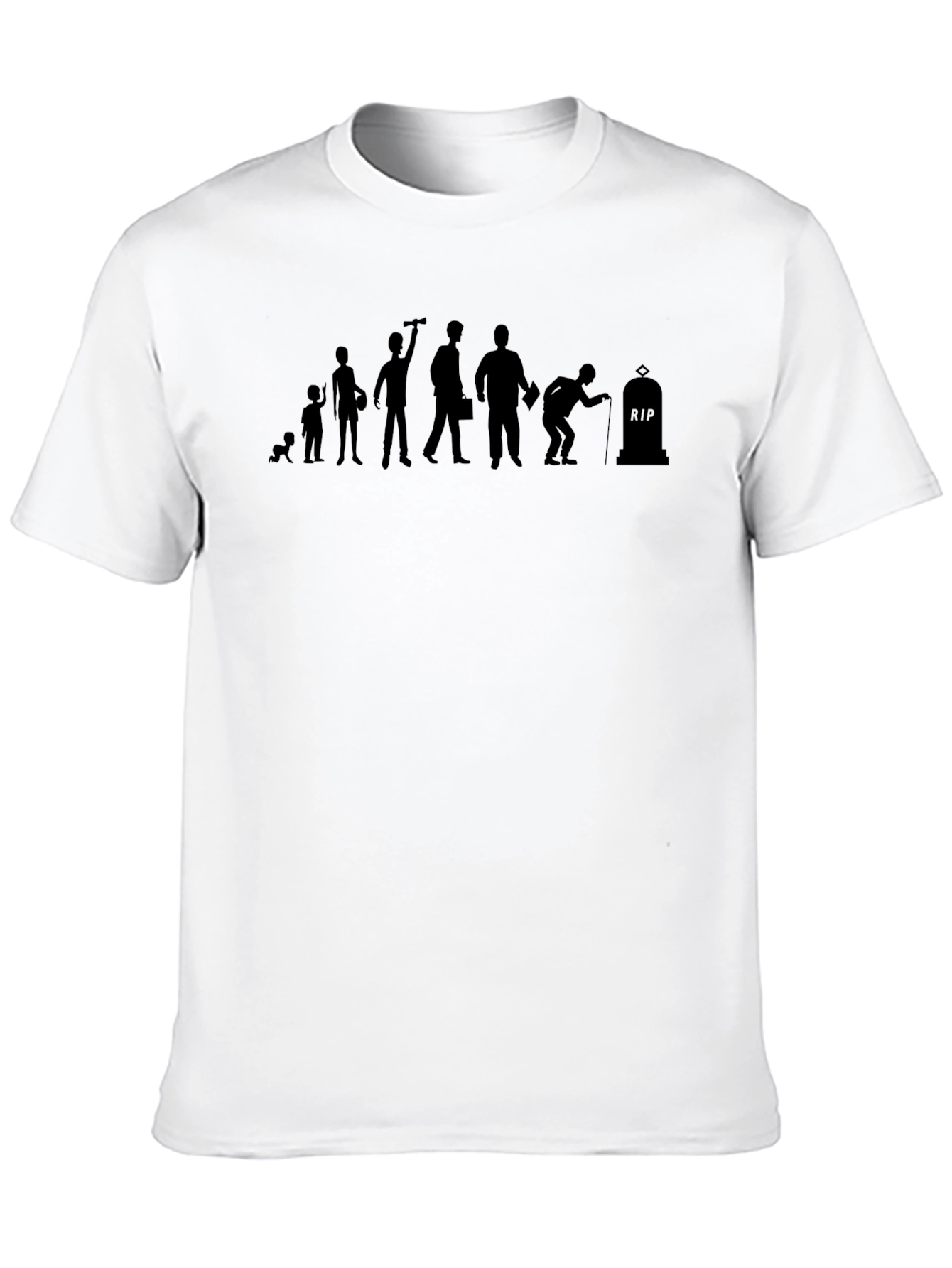 Evolution of Man Funny T-Shirt