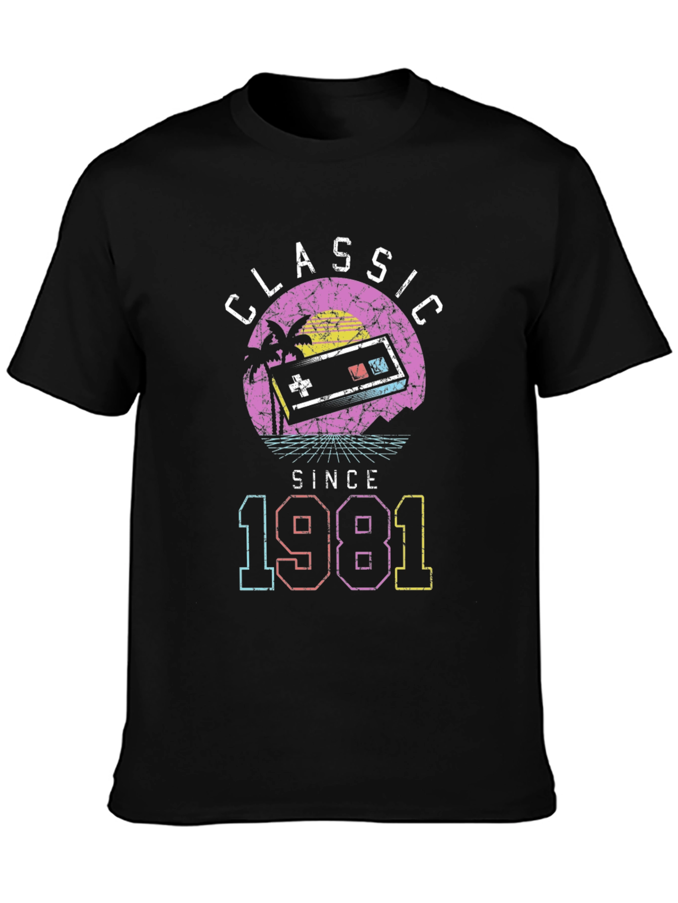 Classic Since 1981 Retro Gaming T-Shirt
