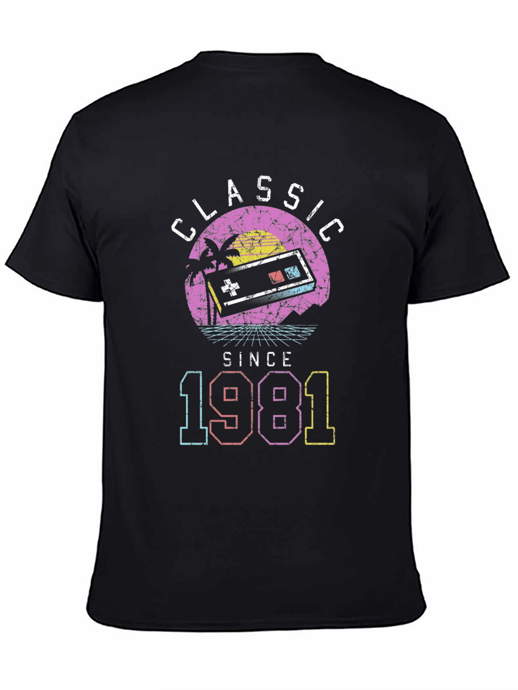 Classic Since 1981 Retro Gaming T-Shirt