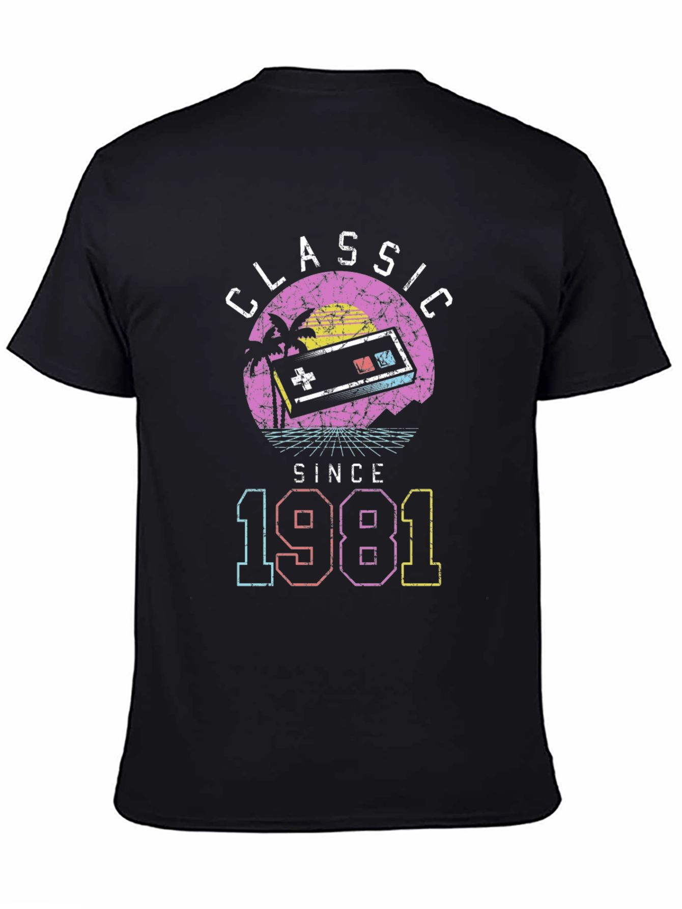 Classic Since 1981 Retro Gaming T-Shirt
