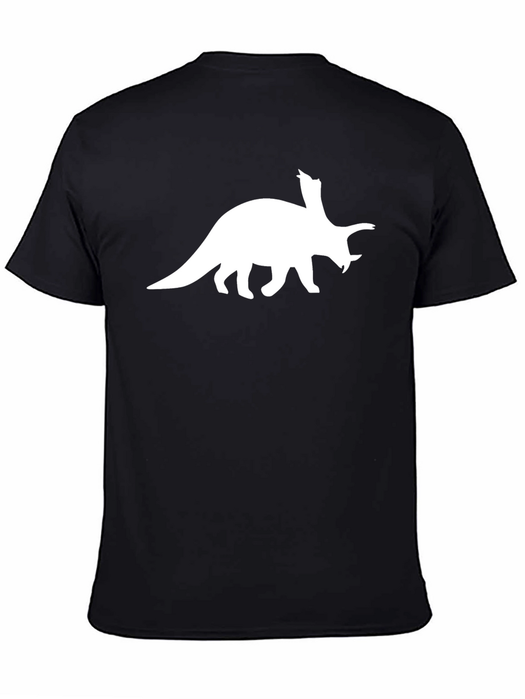Dinosaur Graphic Tee - Stylish Black T-Shirt