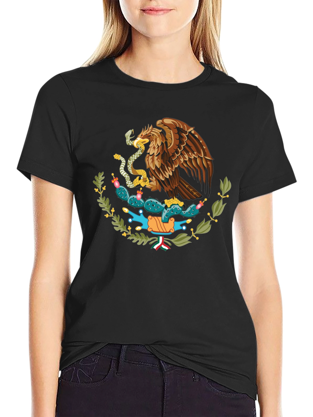Mexican Eagle Emblem T-Shirt