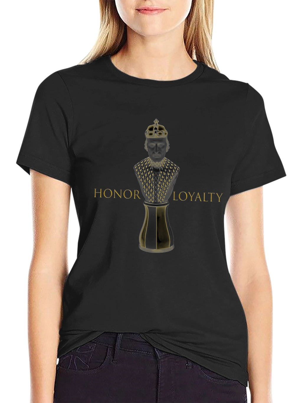Honor Loyalty King Graphic T-Shirt