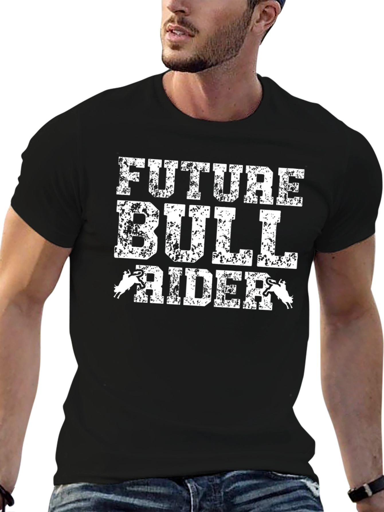 Future Bull Rider Graphic T-Shirt