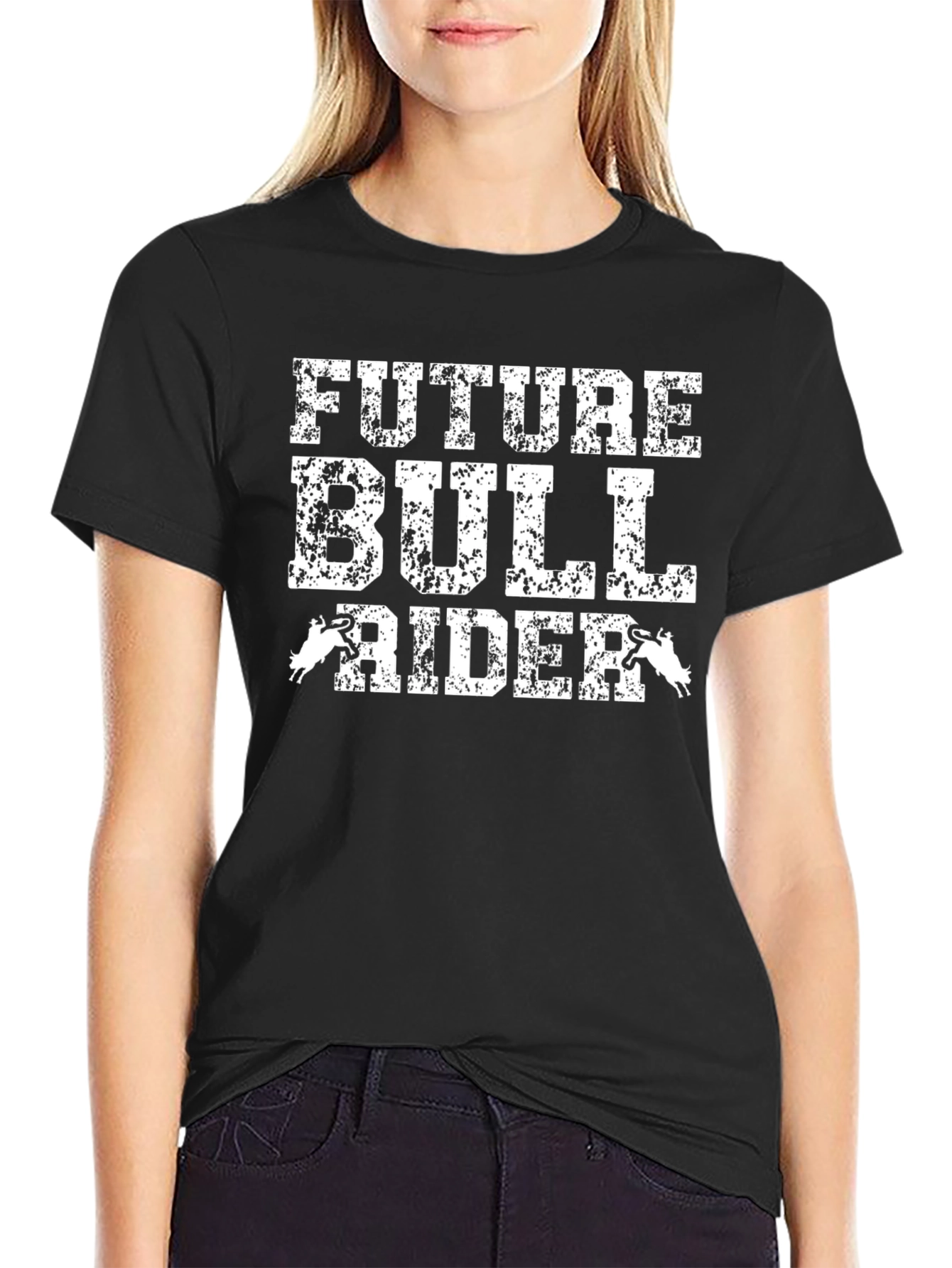 Future Bull Rider Graphic T-Shirt