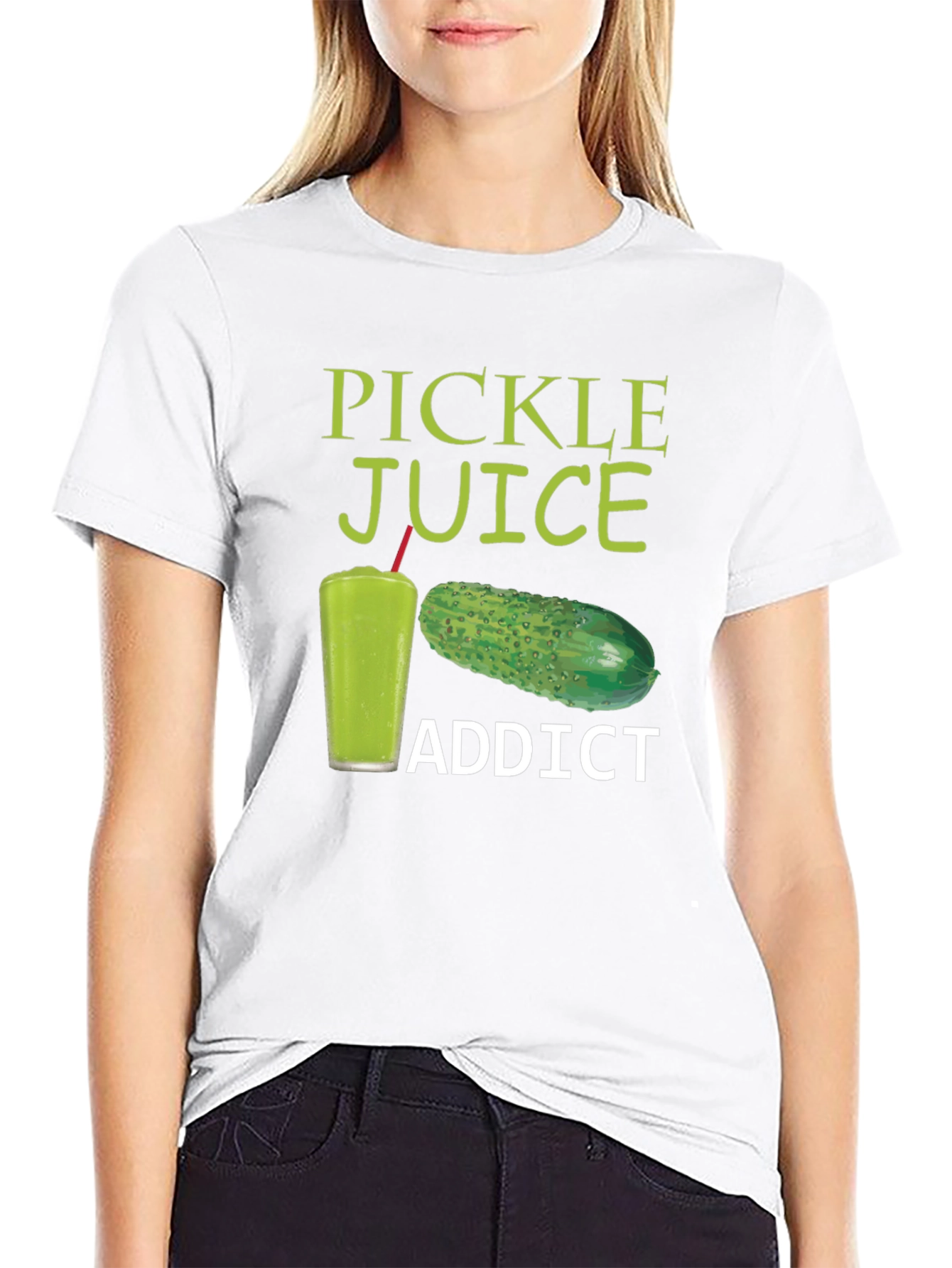 Pickle Juice Addict Graphic T-Shirt