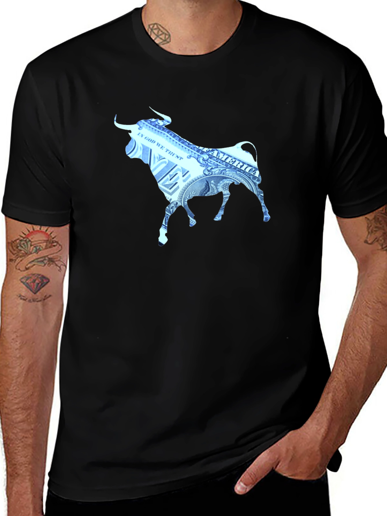 Bull Money T-Shirt: Invest in Style