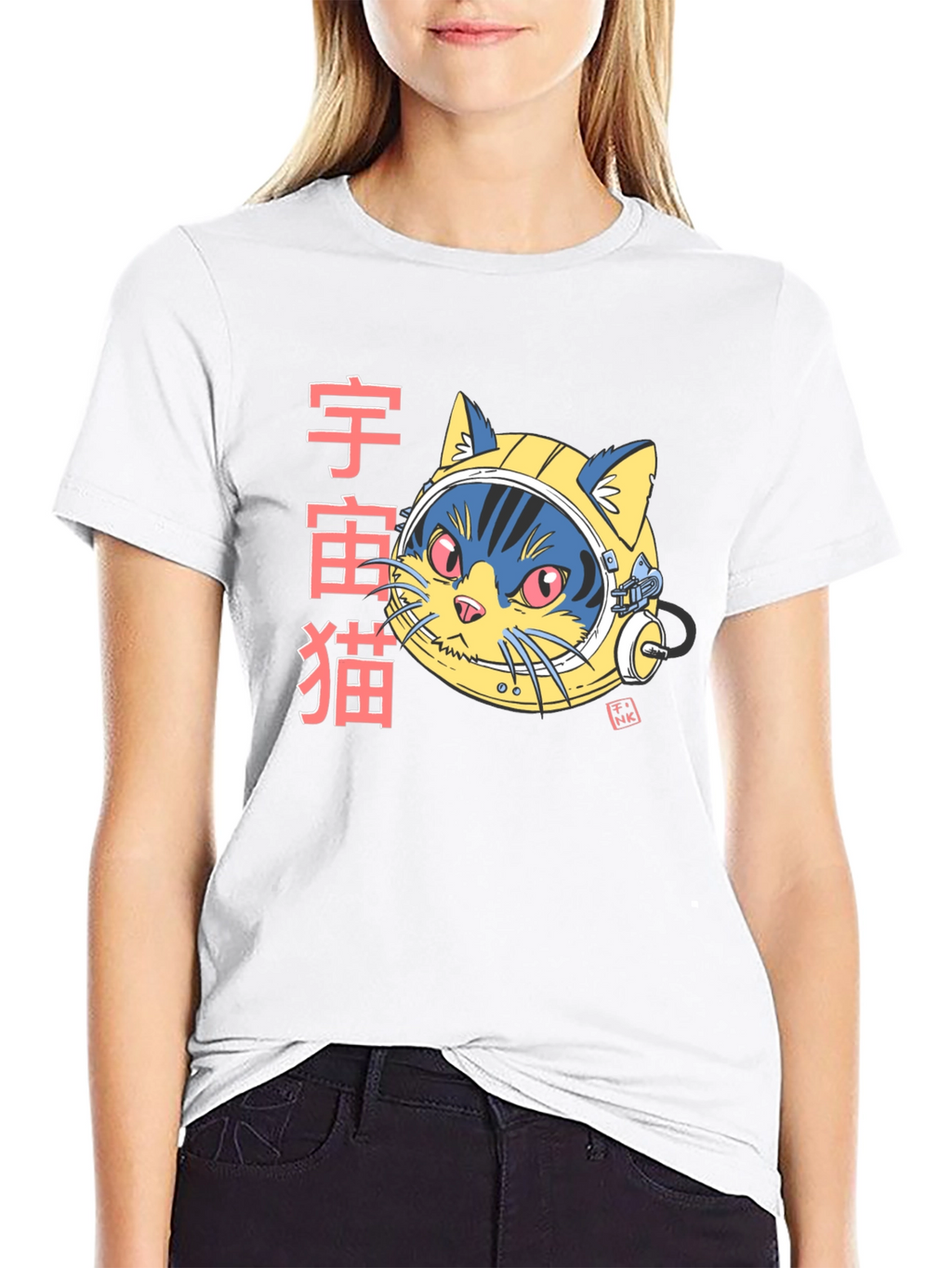 Space Cat Graphic T-Shirt - Unique Design