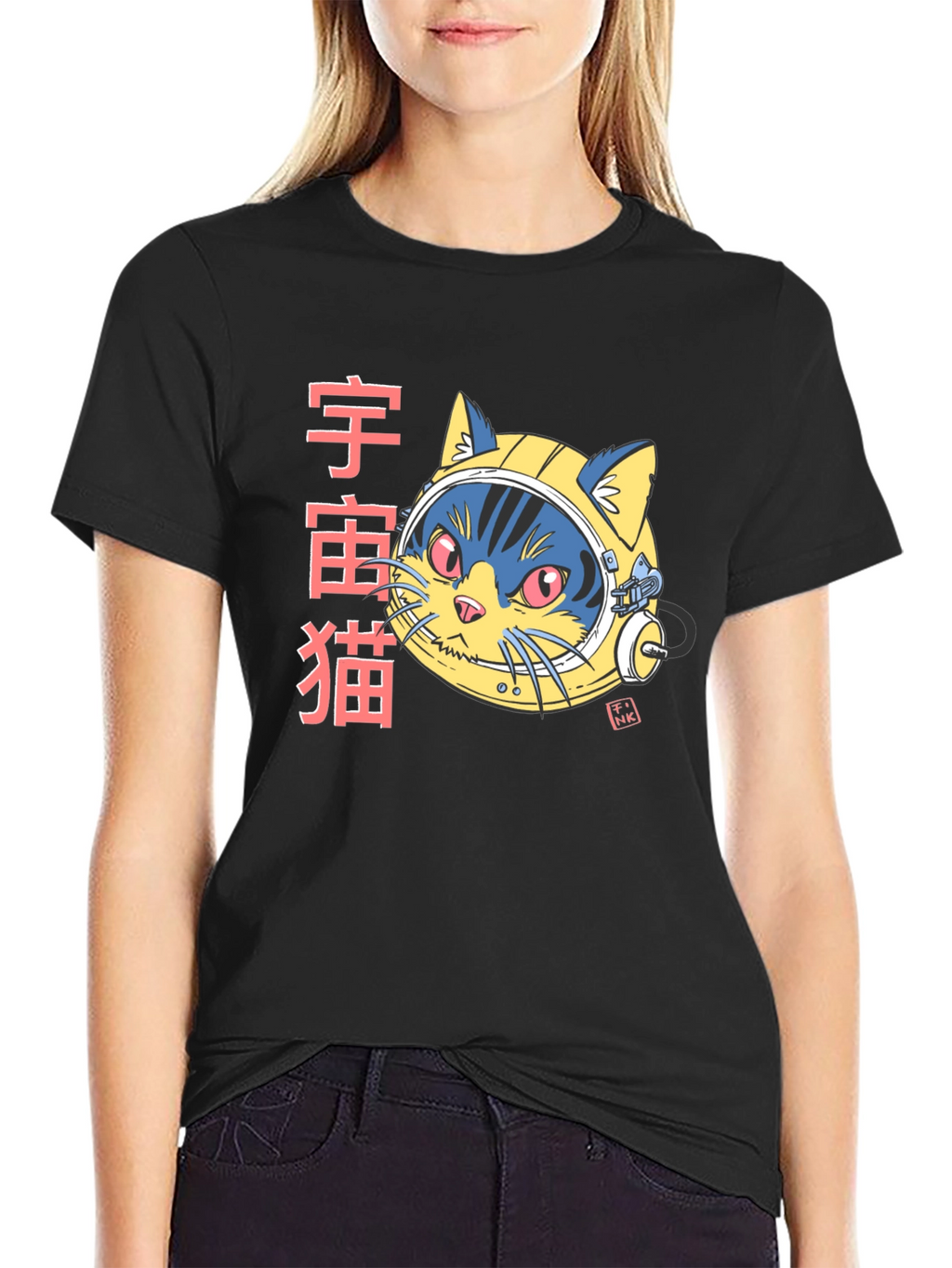 Space Cat Graphic T-Shirt - Unique Design