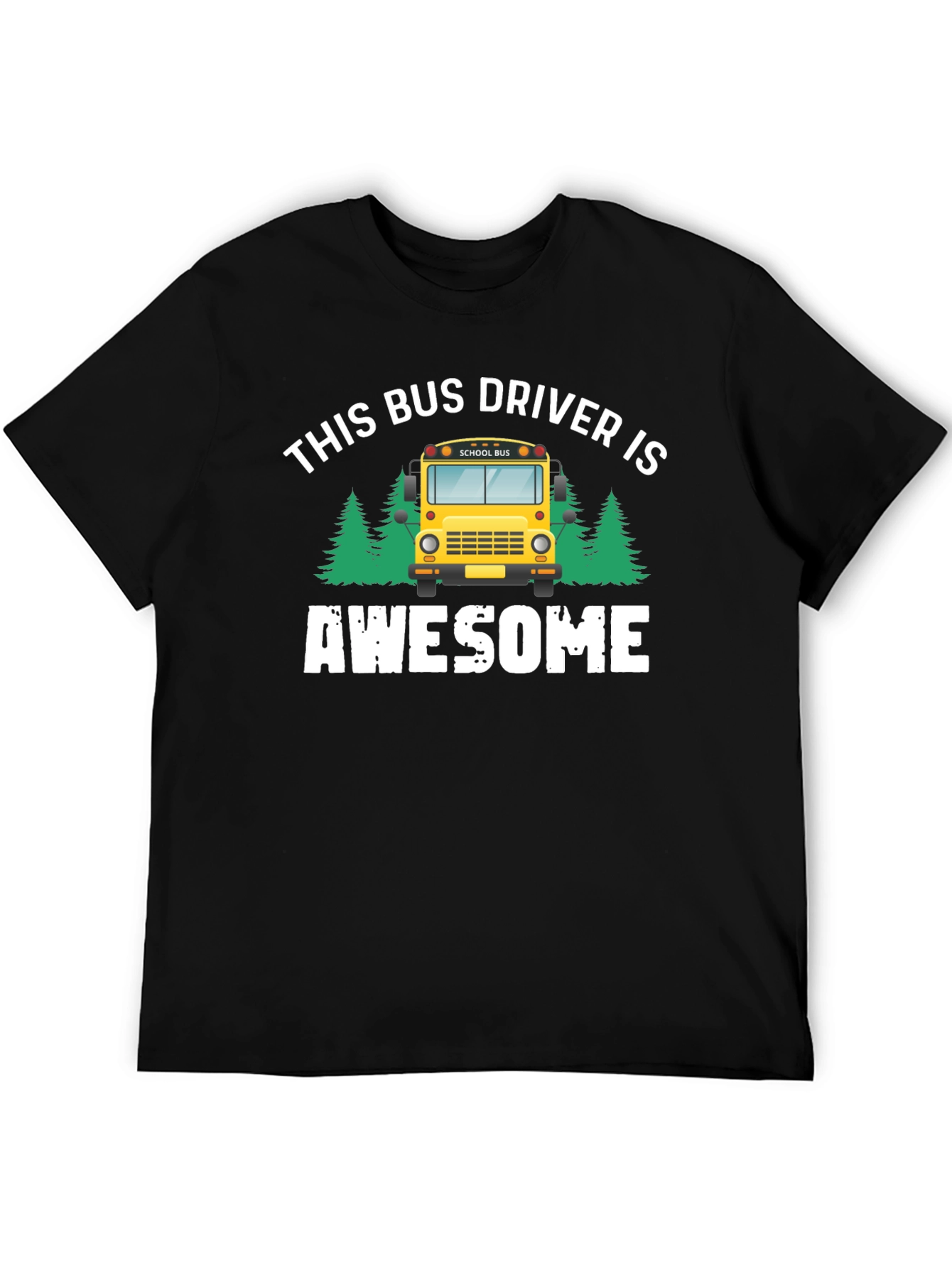 Awesome Bus Driver Graphic T-Shirt