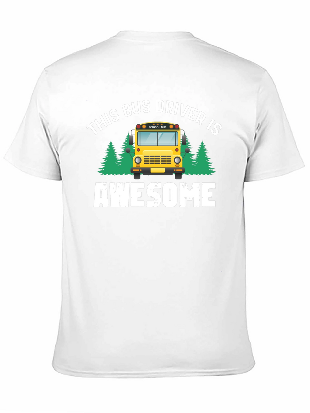 Awesome Bus Driver Graphic T-Shirt