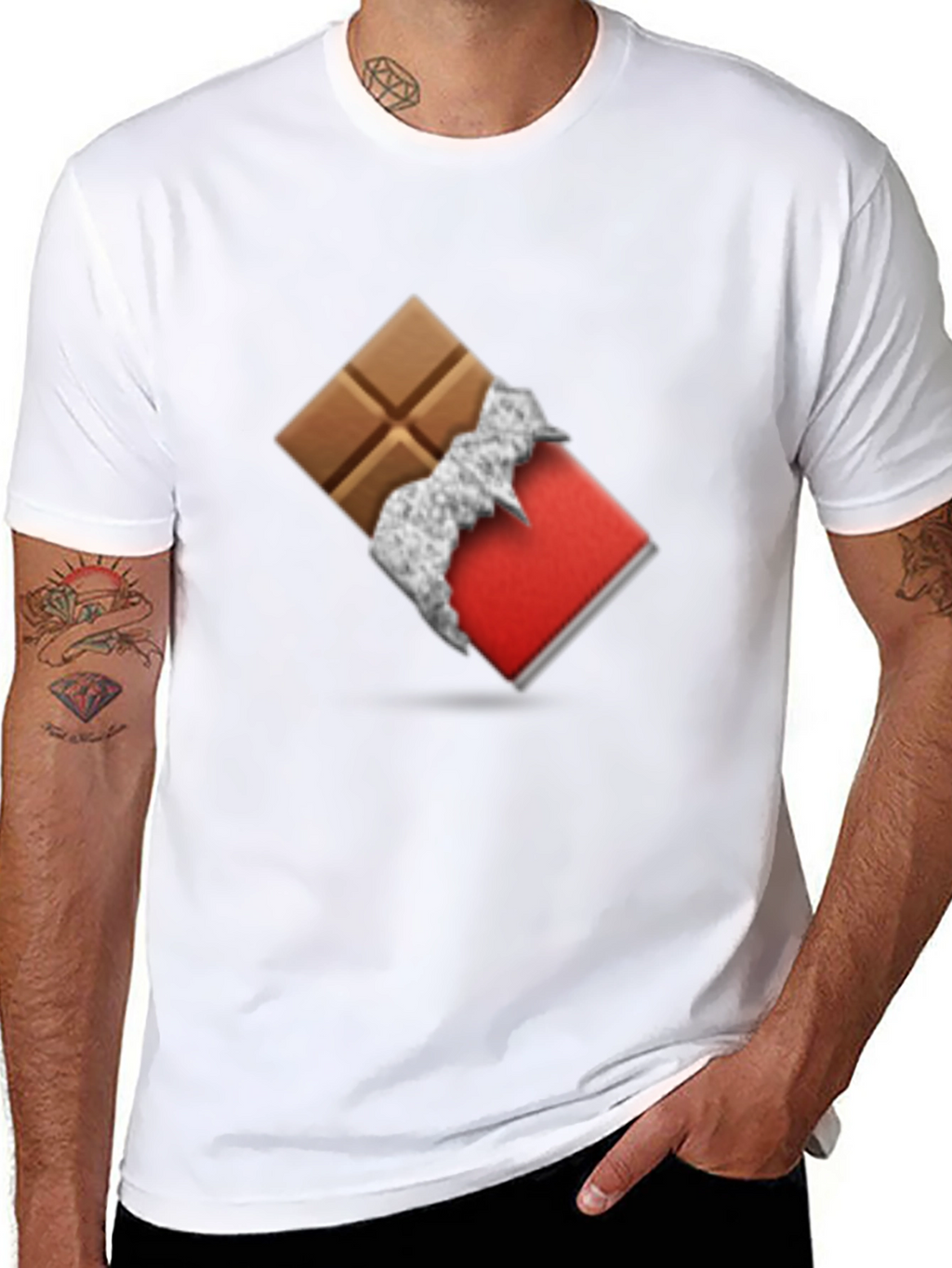 Chocolate Bar T-Shirt - Sweet Tooth Apparel