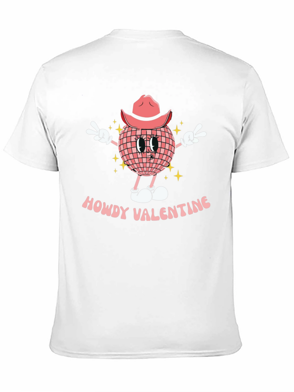 Howdy Valentine T-Shirt Disco Ball Cowgirl Tee