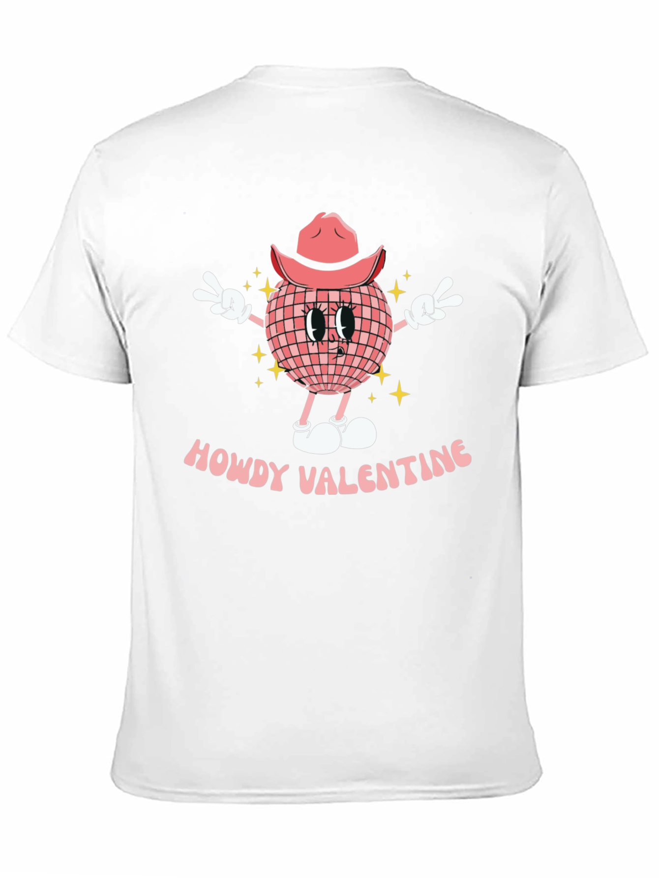 Howdy Valentine T-Shirt Disco Ball Cowgirl Tee