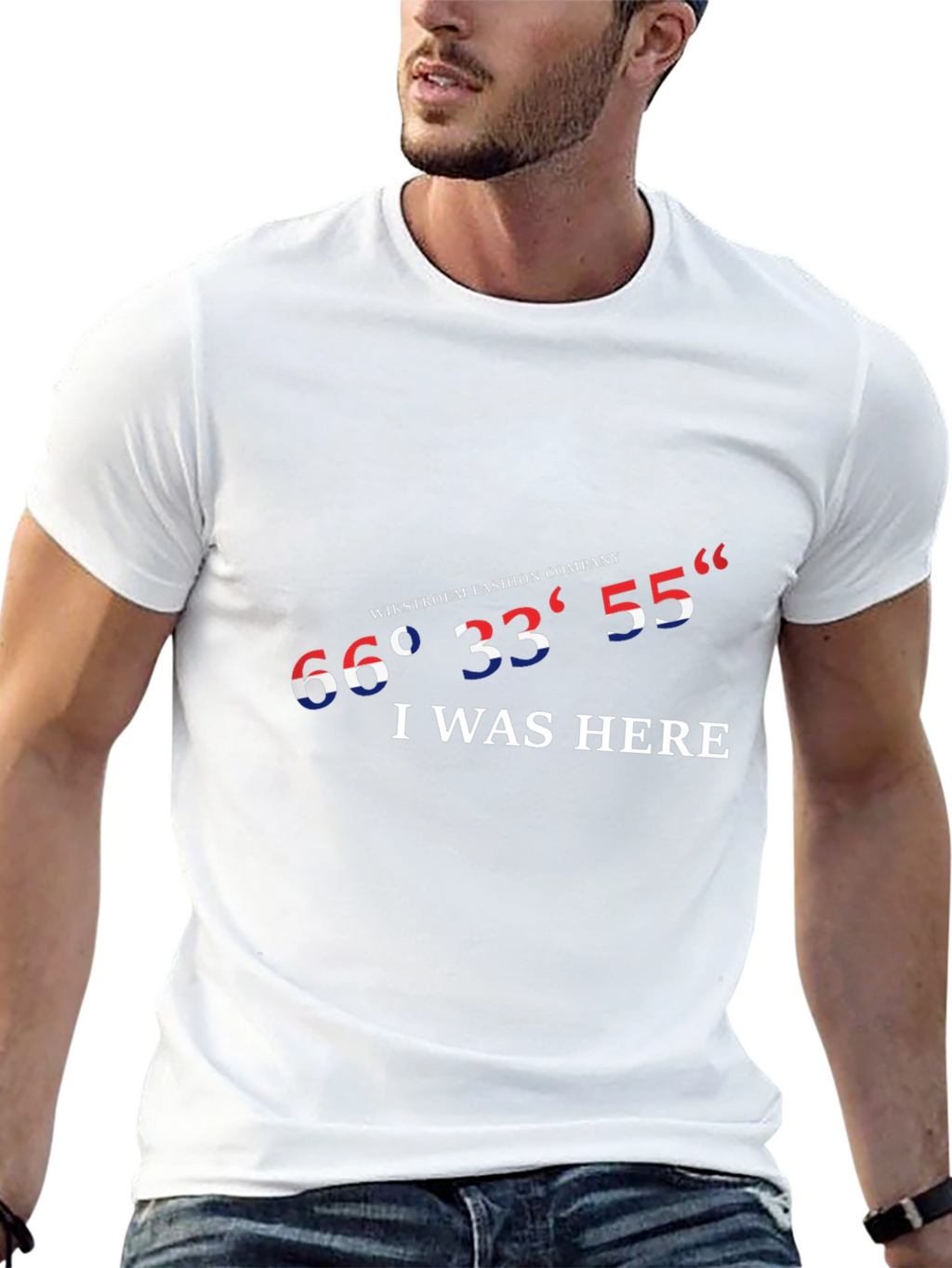 Latitude Longitude Graphic T-Shirt