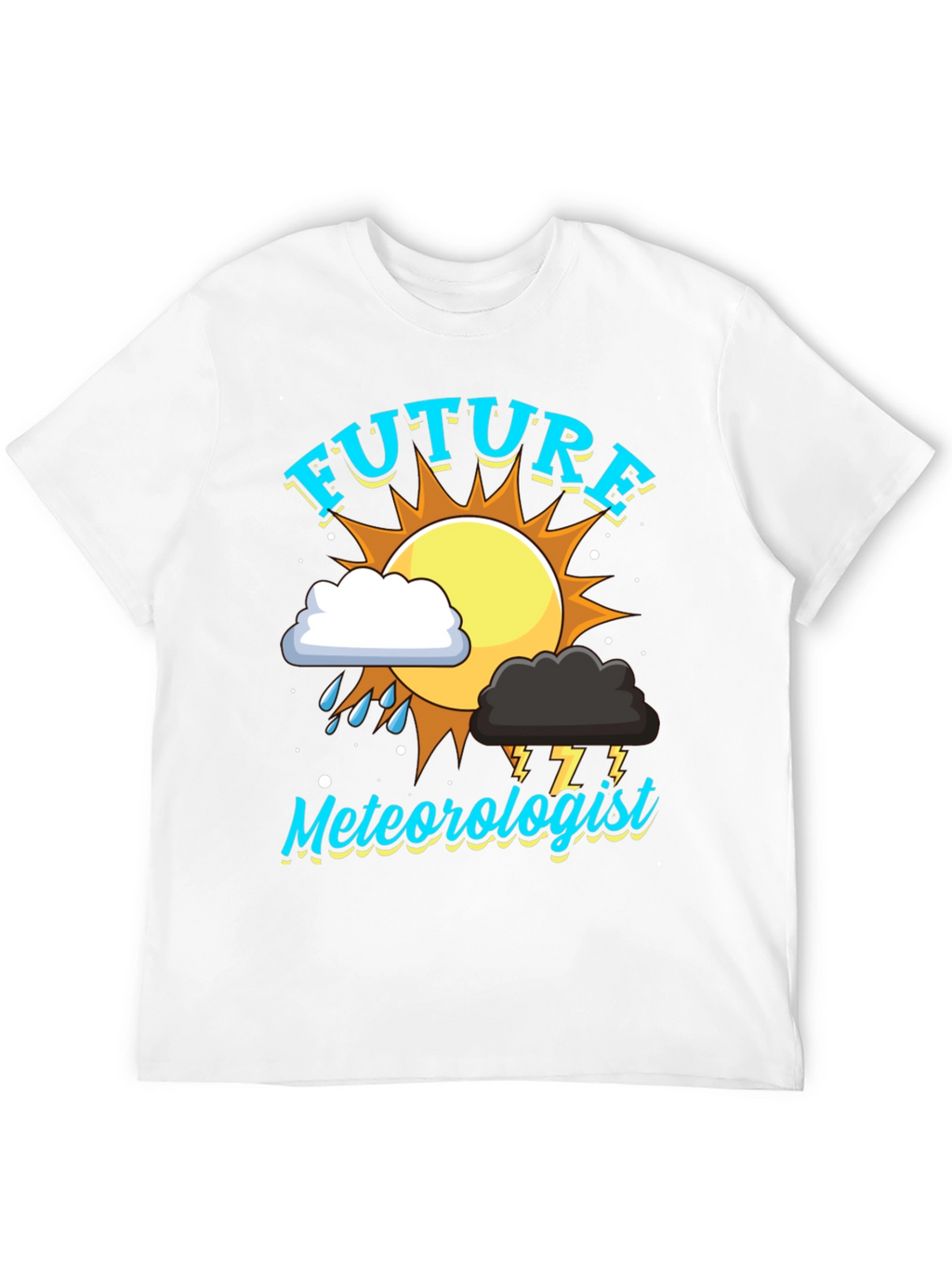 Future Meteorologist Black T-Shirt