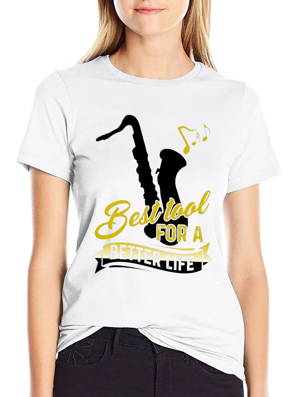 Saxophone Best Tool Graphic T-Shirt