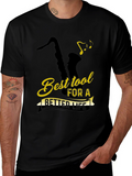 Saxophone Best Tool Graphic T-Shirt