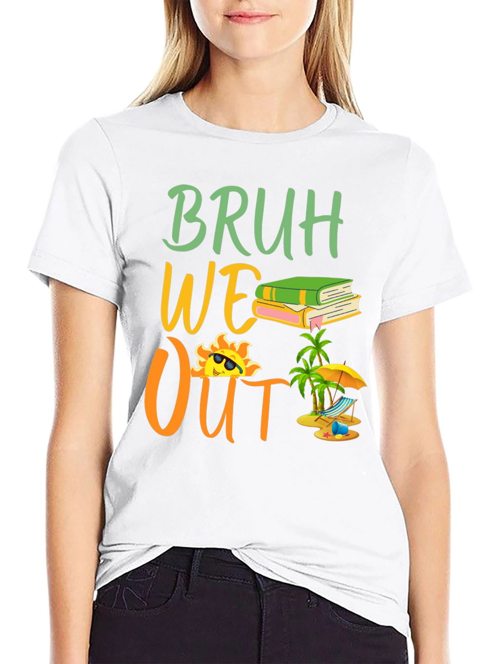 Bruh We Out T-Shirt Summer Break Tee