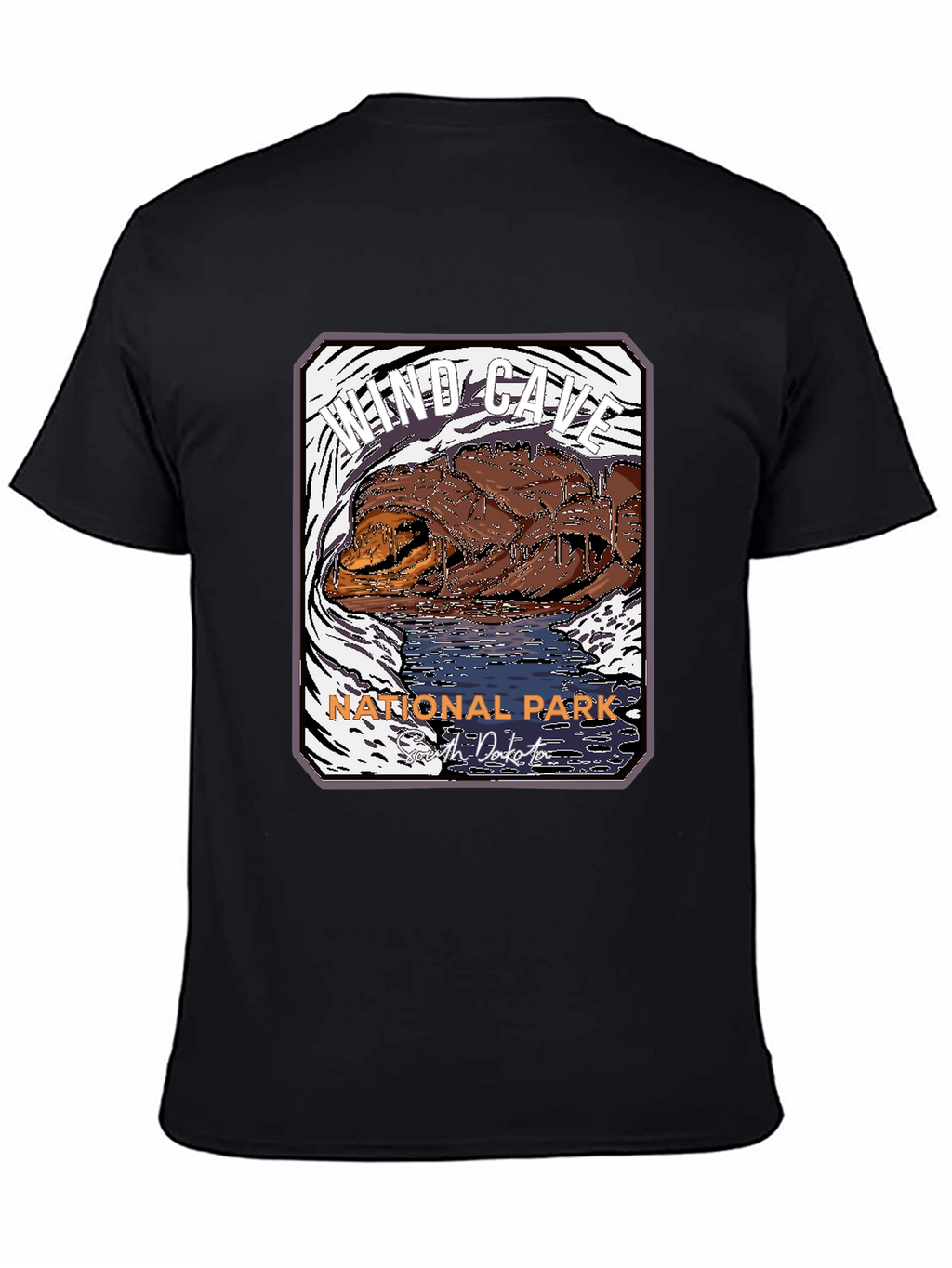 Wind Cave National Park Graphic T-Shirt