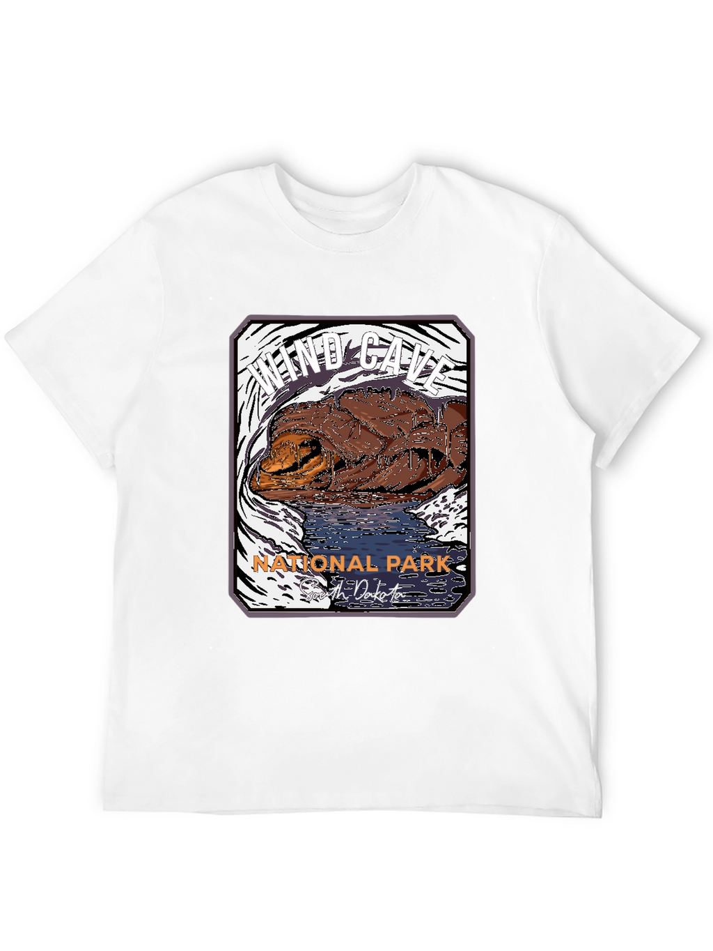 Wind Cave National Park Graphic T-Shirt