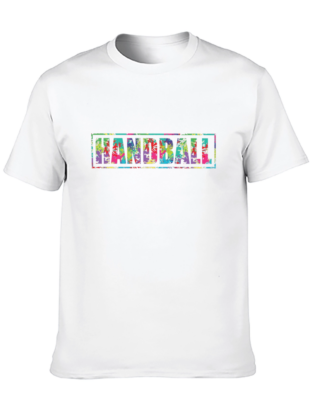 Handball Graphic Black T-Shirt