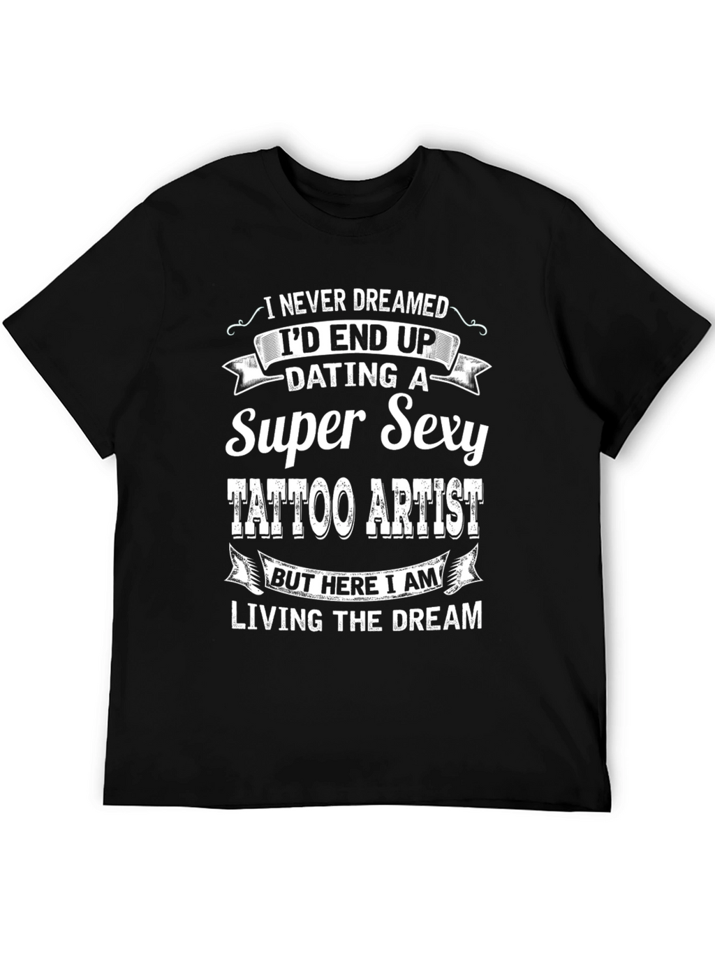 Super Sexy Tattoo Artist Graphic Tee - Novelty T-Shirt