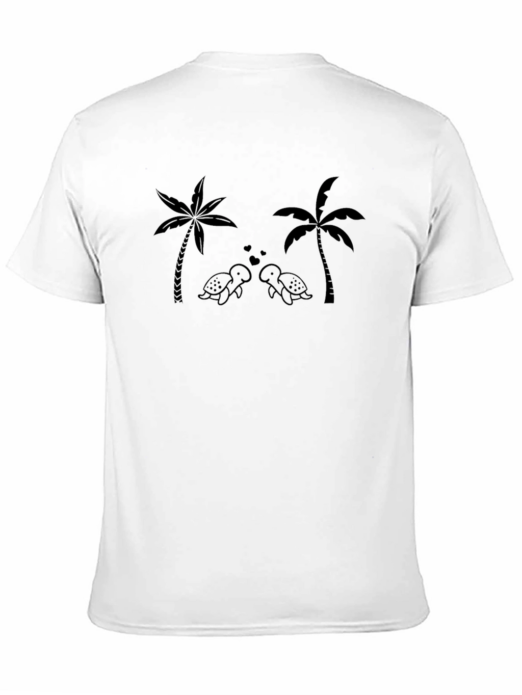 Turtle Love Black T-Shirt