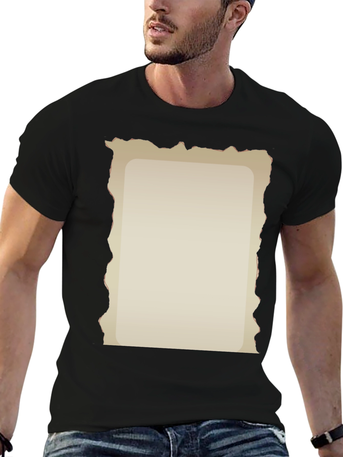 Distressed Parchment Graphic Tee