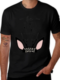 Be Kind Deer Graphic Black T-Shirt