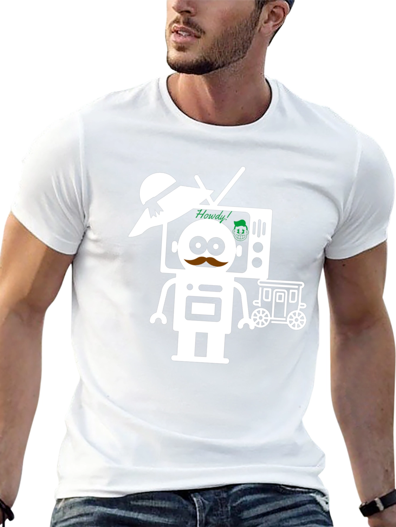 Novelty Robot T-Shirt