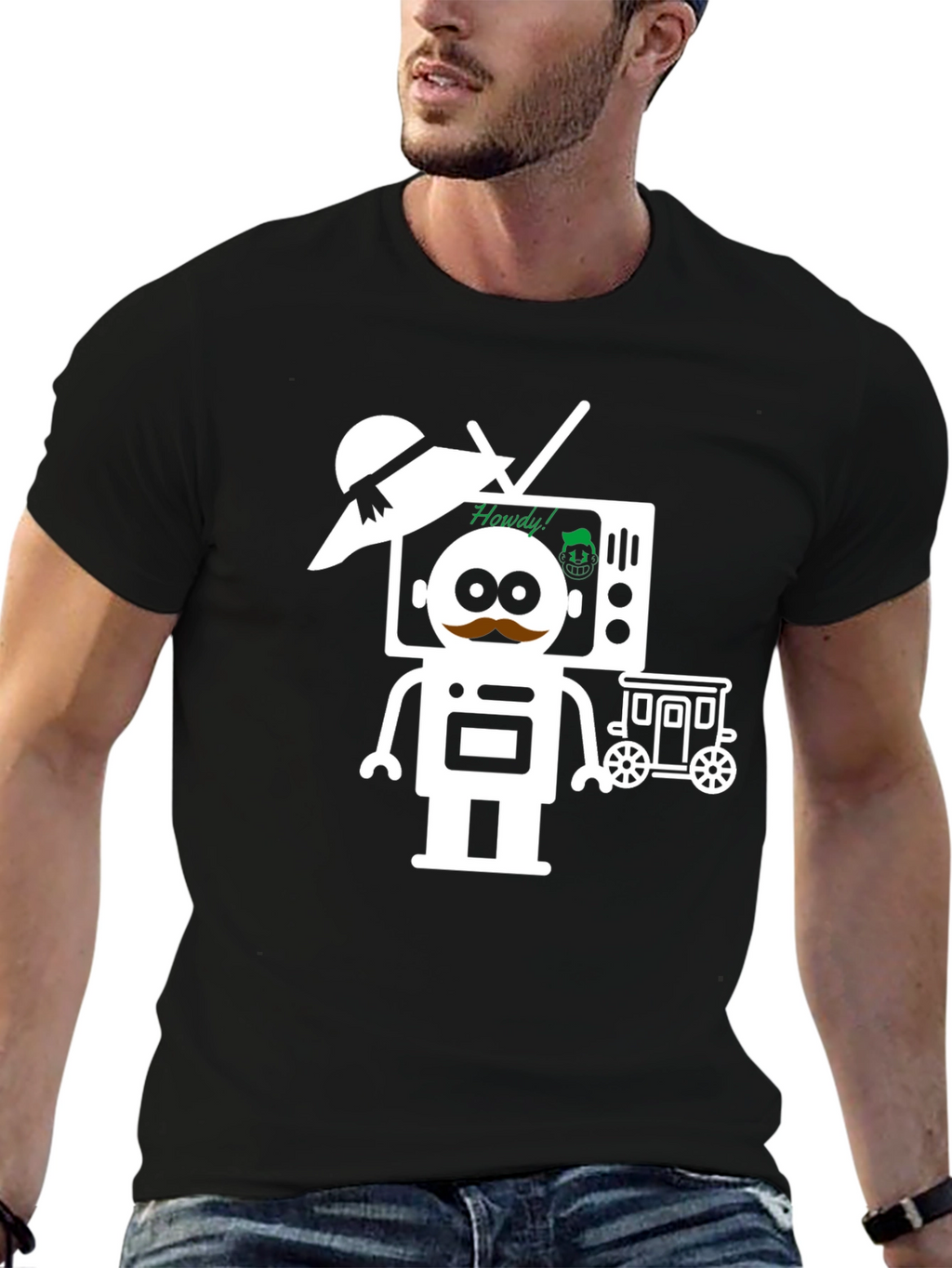 Novelty Robot T-Shirt