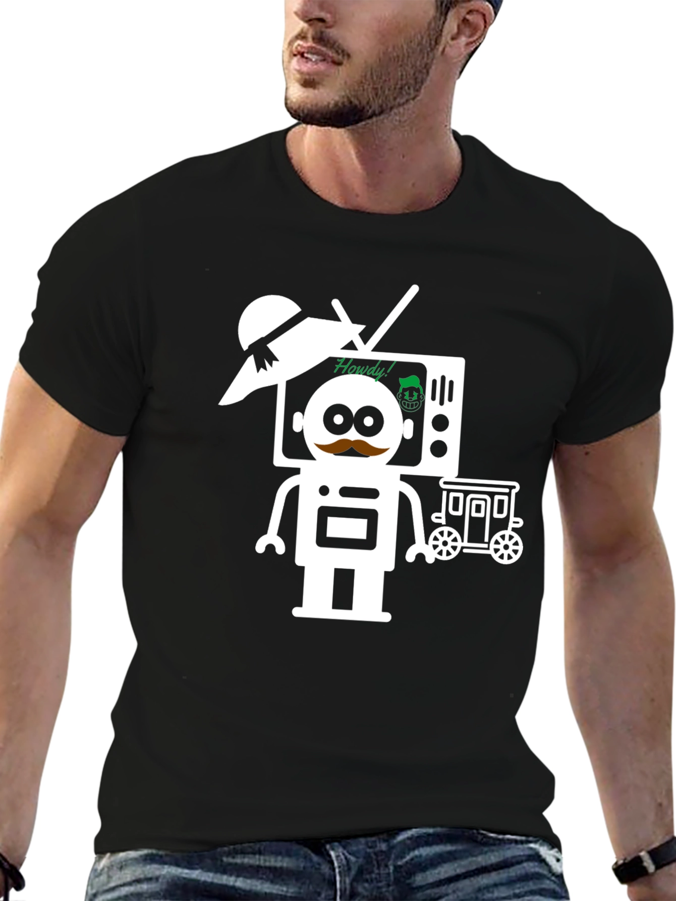 Novelty Robot T-Shirt