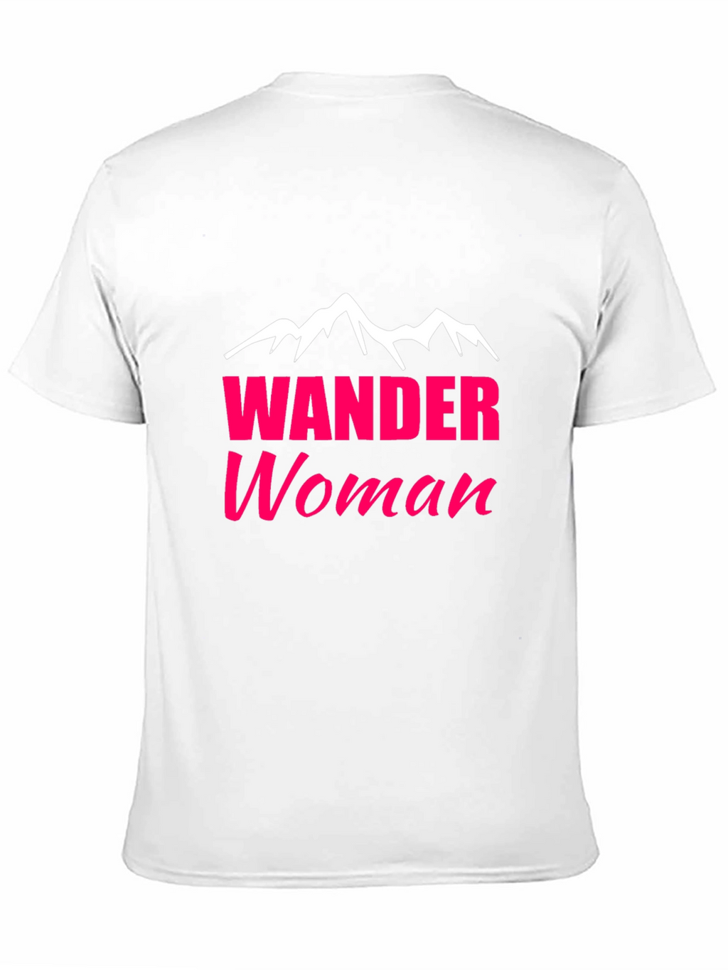 Wander Woman Graphic Tee - Black Cotton T-Shirt