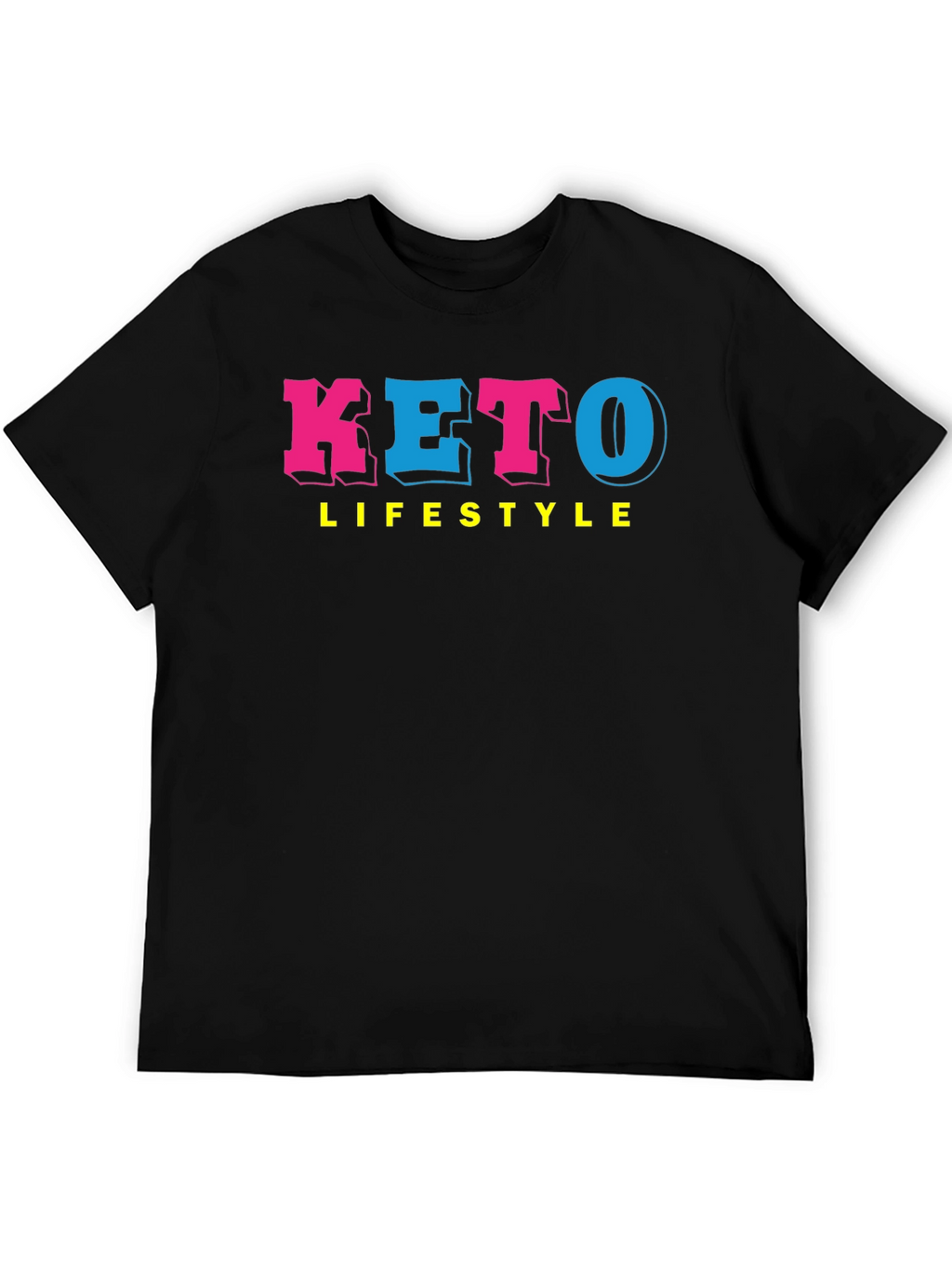 Keto Lifestyle Graphic Tee - Black