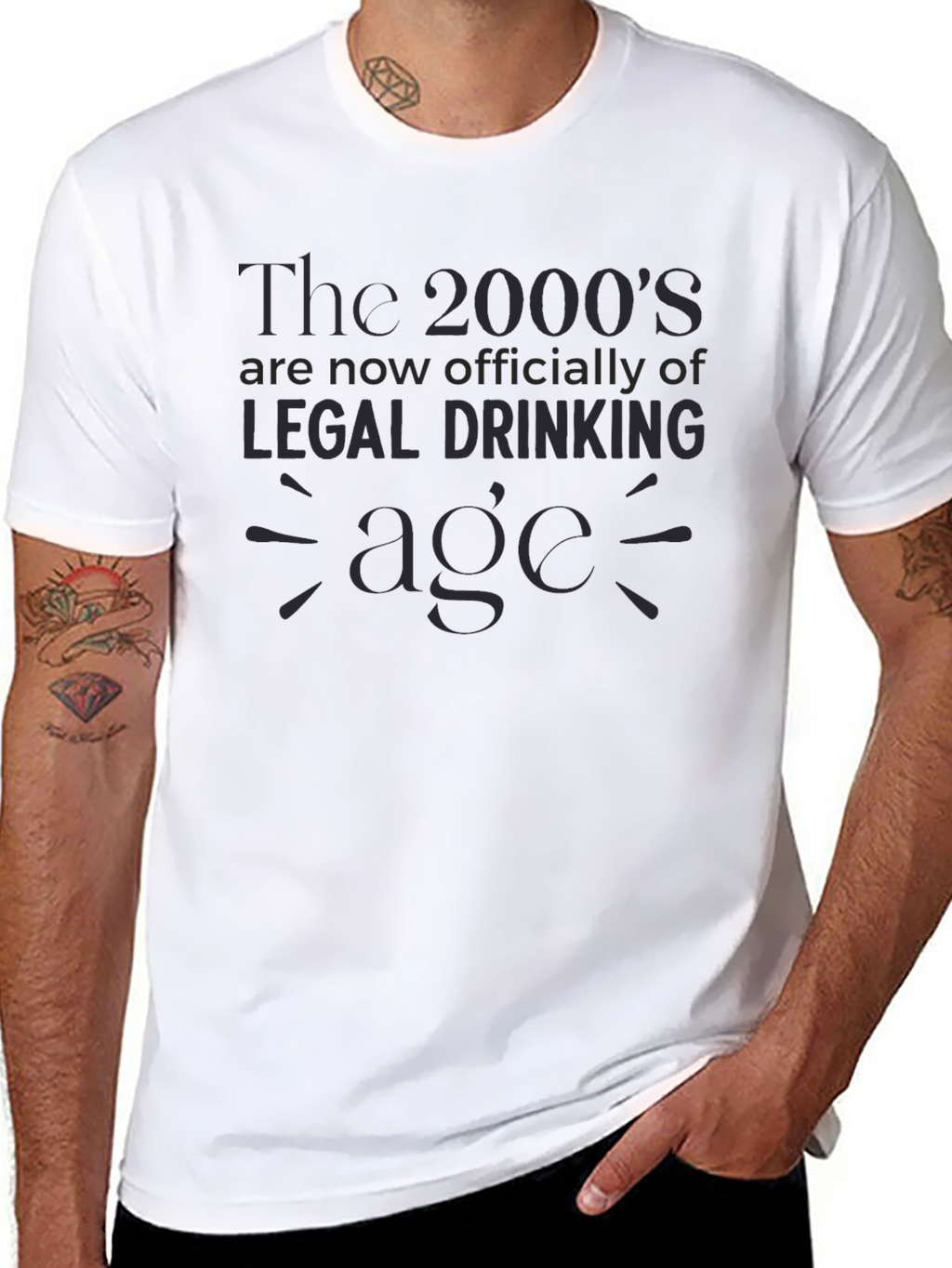 The 2000s Legal Drinking Age T-Shirt