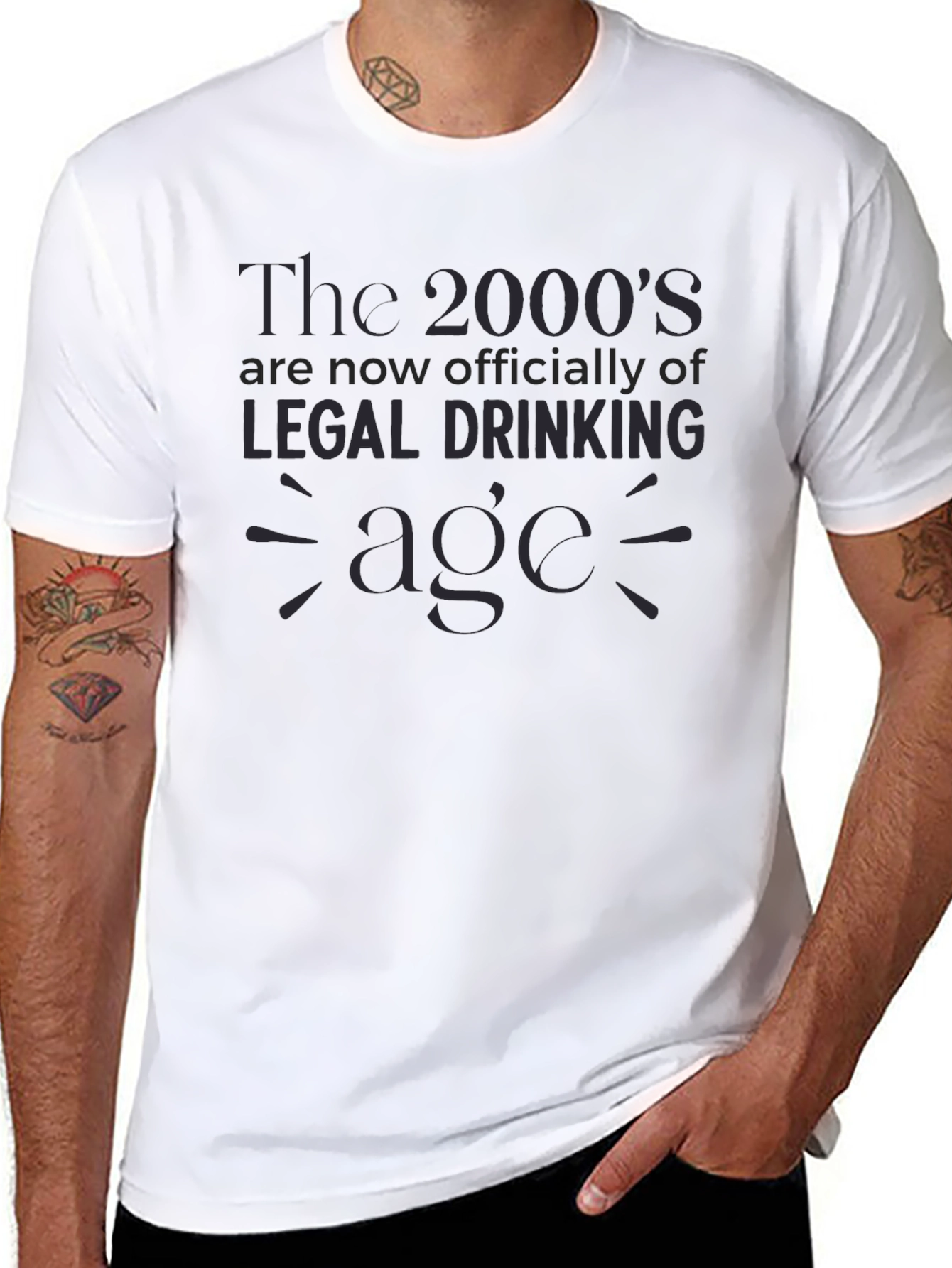 The 2000s Legal Drinking Age T-Shirt